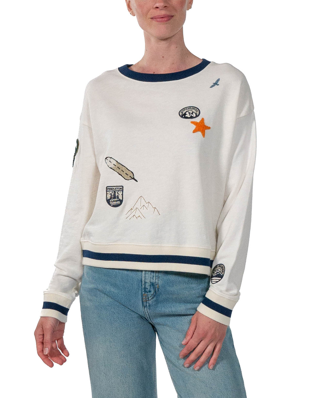 Pendleton Graphic French Terry Pullover