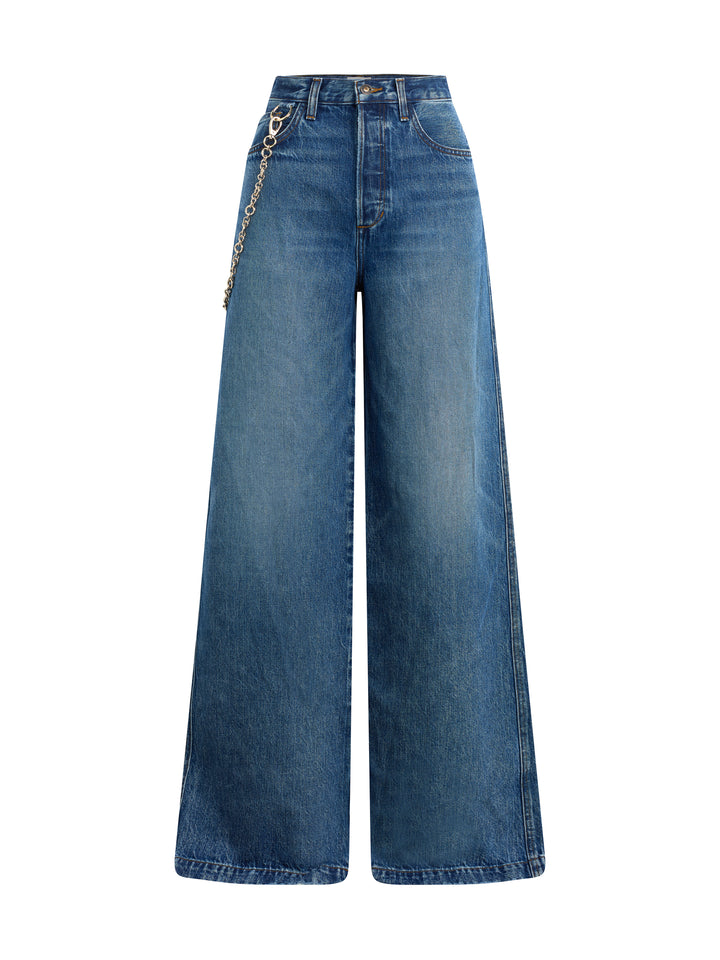 Favorite Daughter The Masha Super High Rise Wide Leg Jean