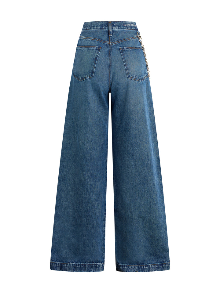 Favorite Daughter The Masha Super High Rise Wide Leg Jean