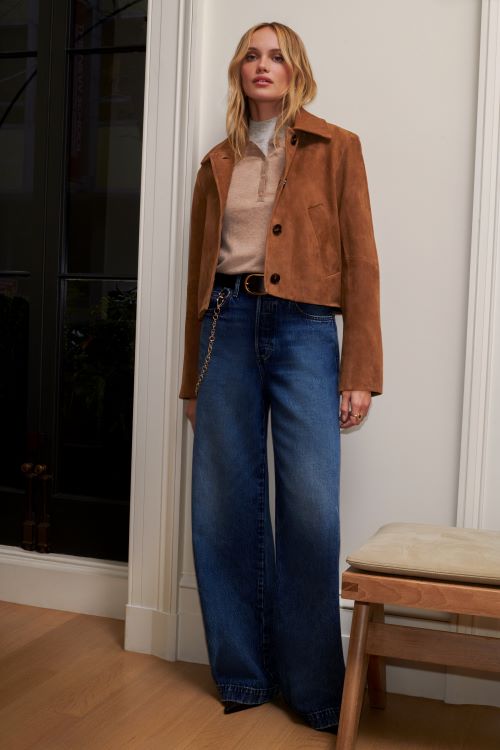Favorite Daughter The Masha Super High Rise Wide Leg Jean