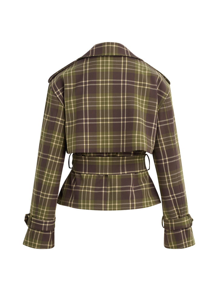 Favorite Daughter The Cropped Charles Trench Jacket