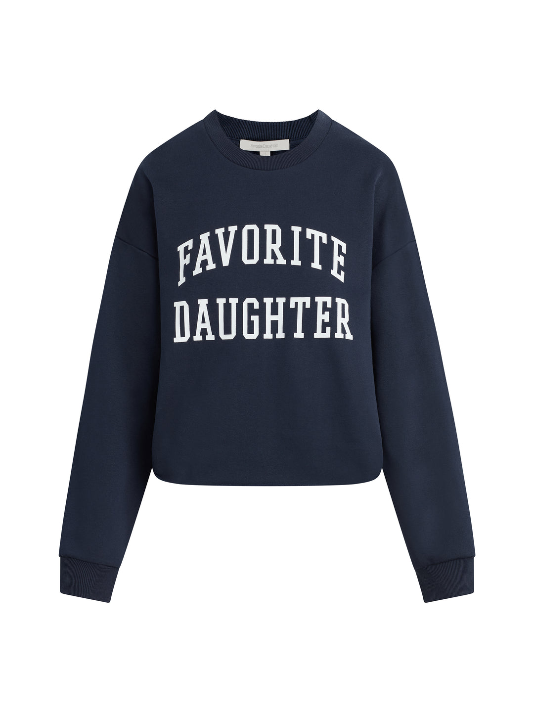Favorite Daughter Cropped Collegiate Sweatshirt