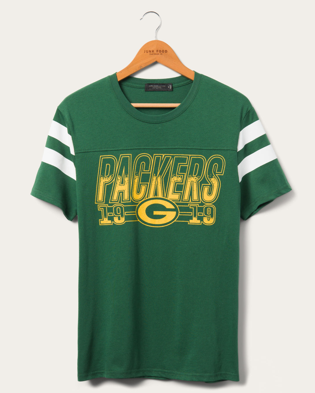 Junk Food Packers Gridiron Tee