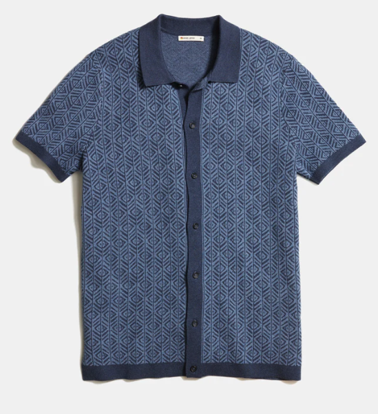Marine Layer Ethan Sweater Button Down