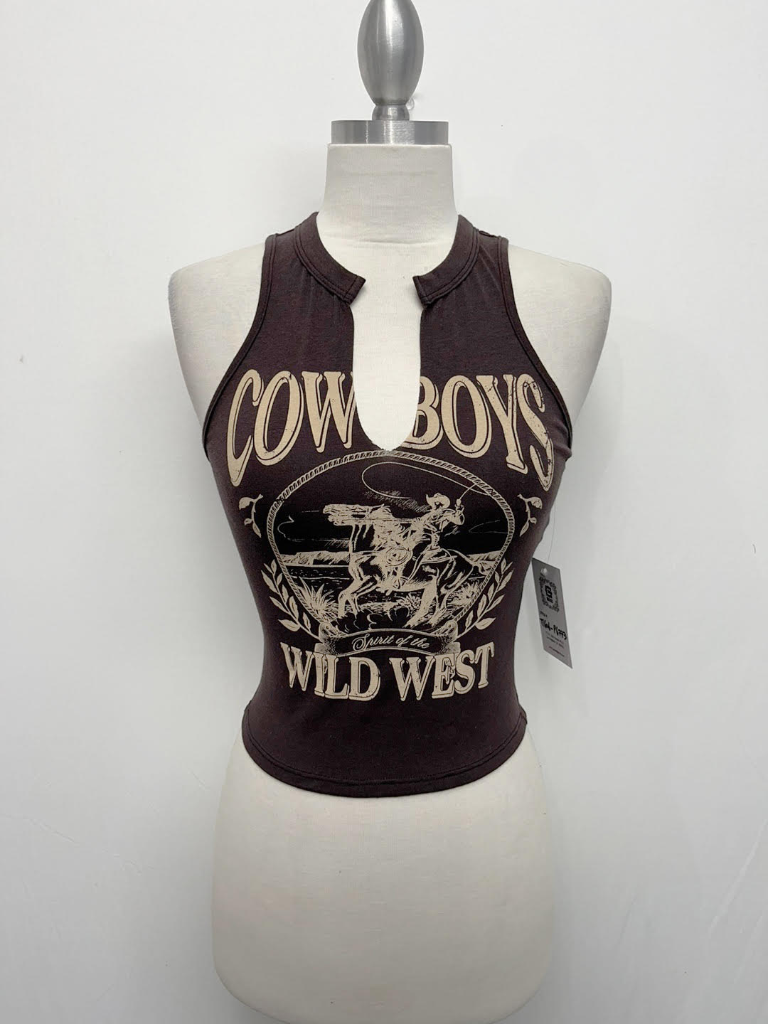 G Mini Cowboys Spirit Of Wild West Sleeveless Top