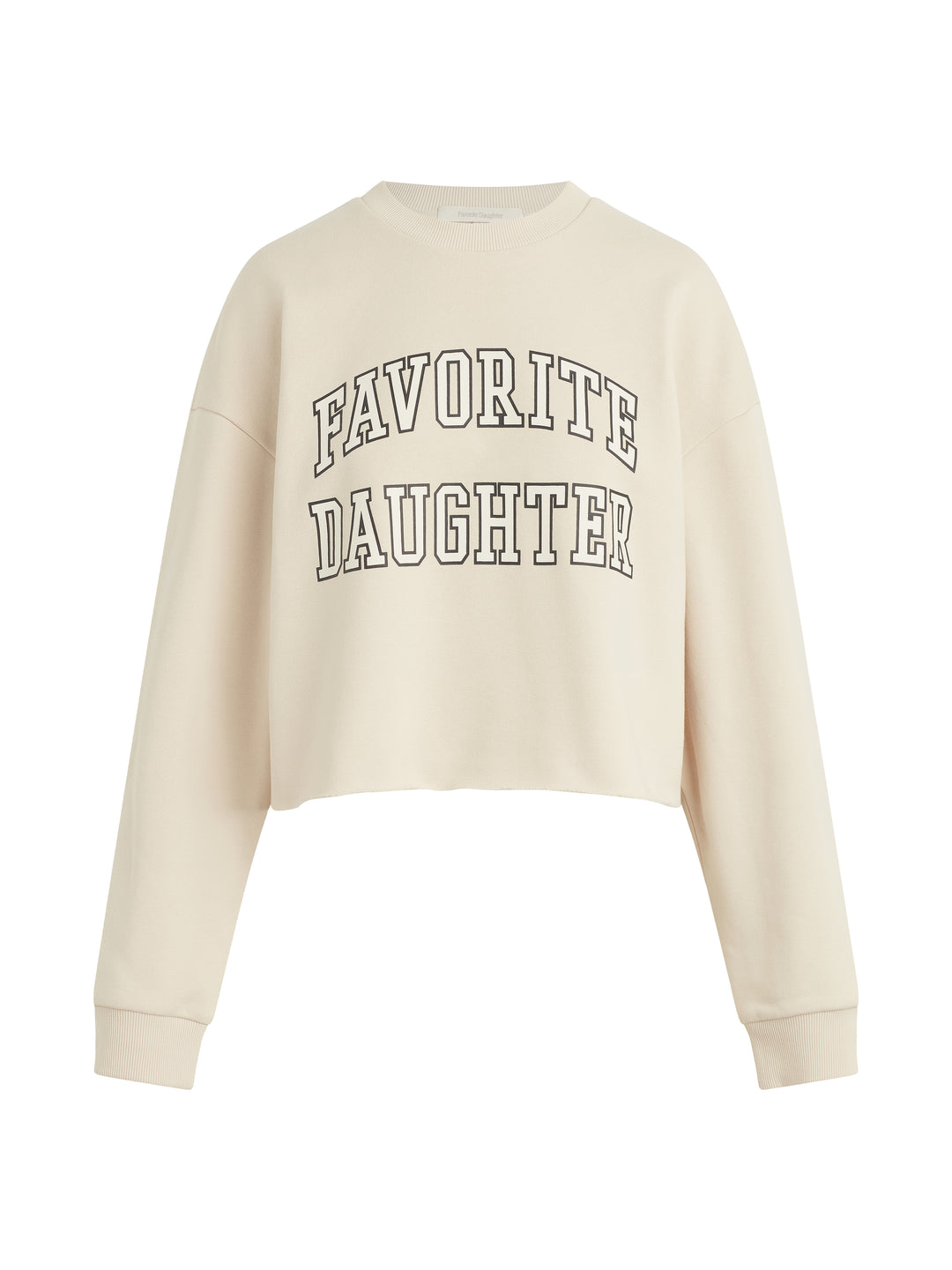 Favorite Daughter Cropped Collegiate Sweatshirt