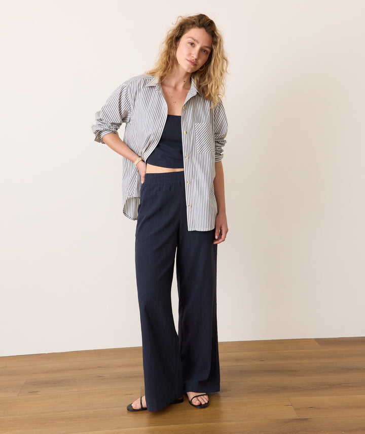 Marine Layer Allison Hemp Trouser