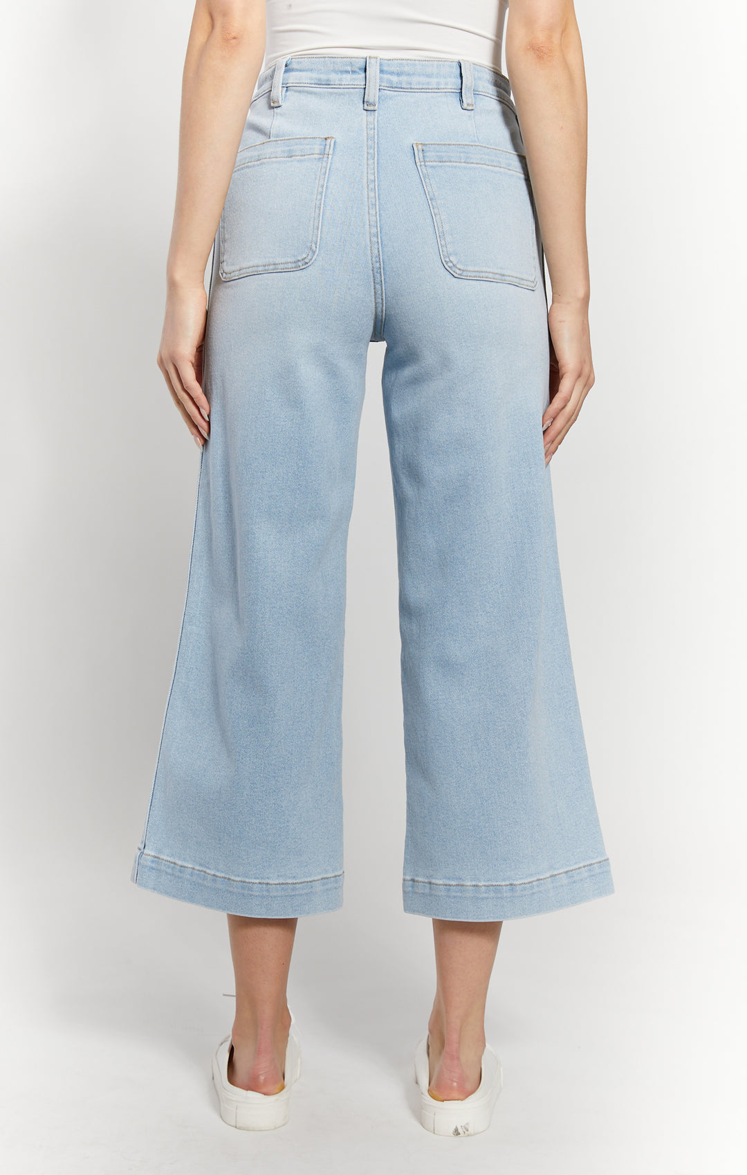 OAT High-Rise Wide Leg Crop Jean
