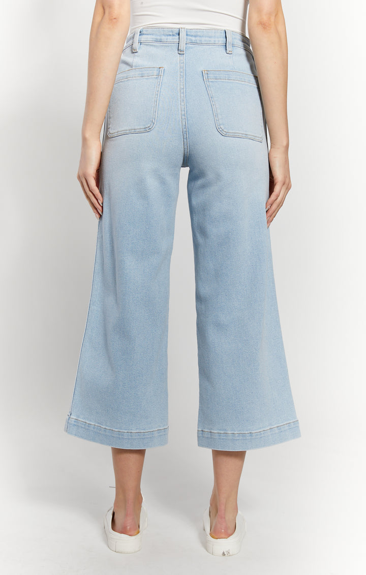 OAT High-Rise Wide Leg Crop Jean