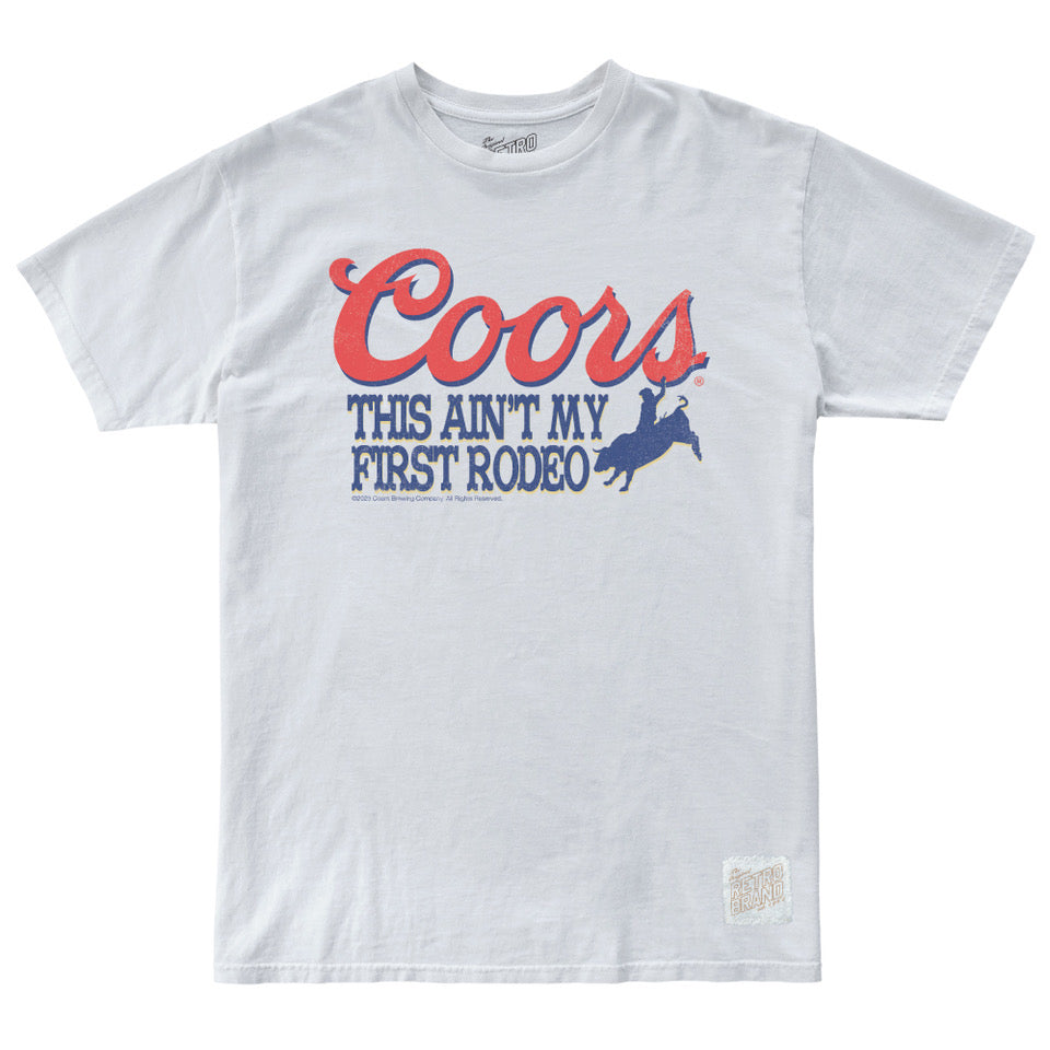 Retro Brand Coors This Ain't My First Rodeo Tee