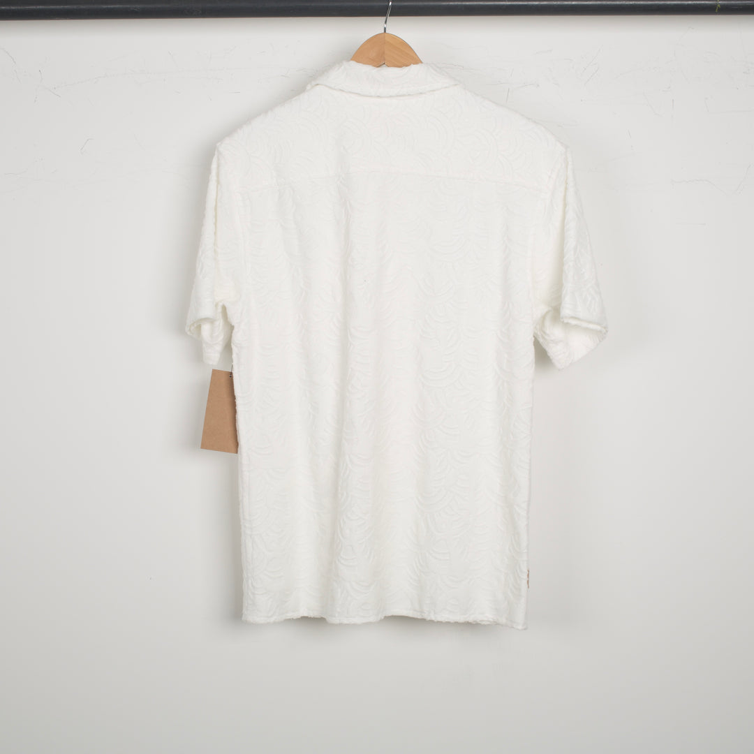 Surfside Mariner Short Sleeve Anchor Jacquard Terry Shirt