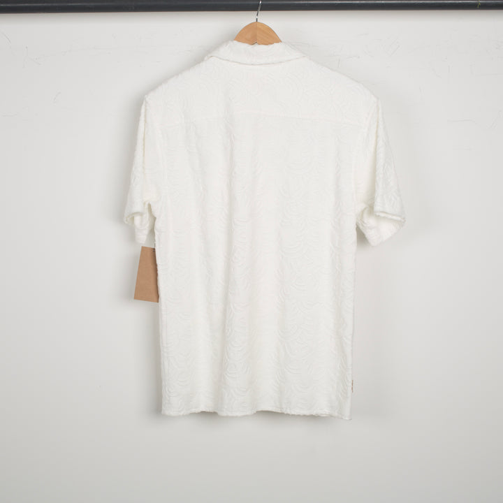 Surfside Mariner Short Sleeve Anchor Jacquard Terry Shirt