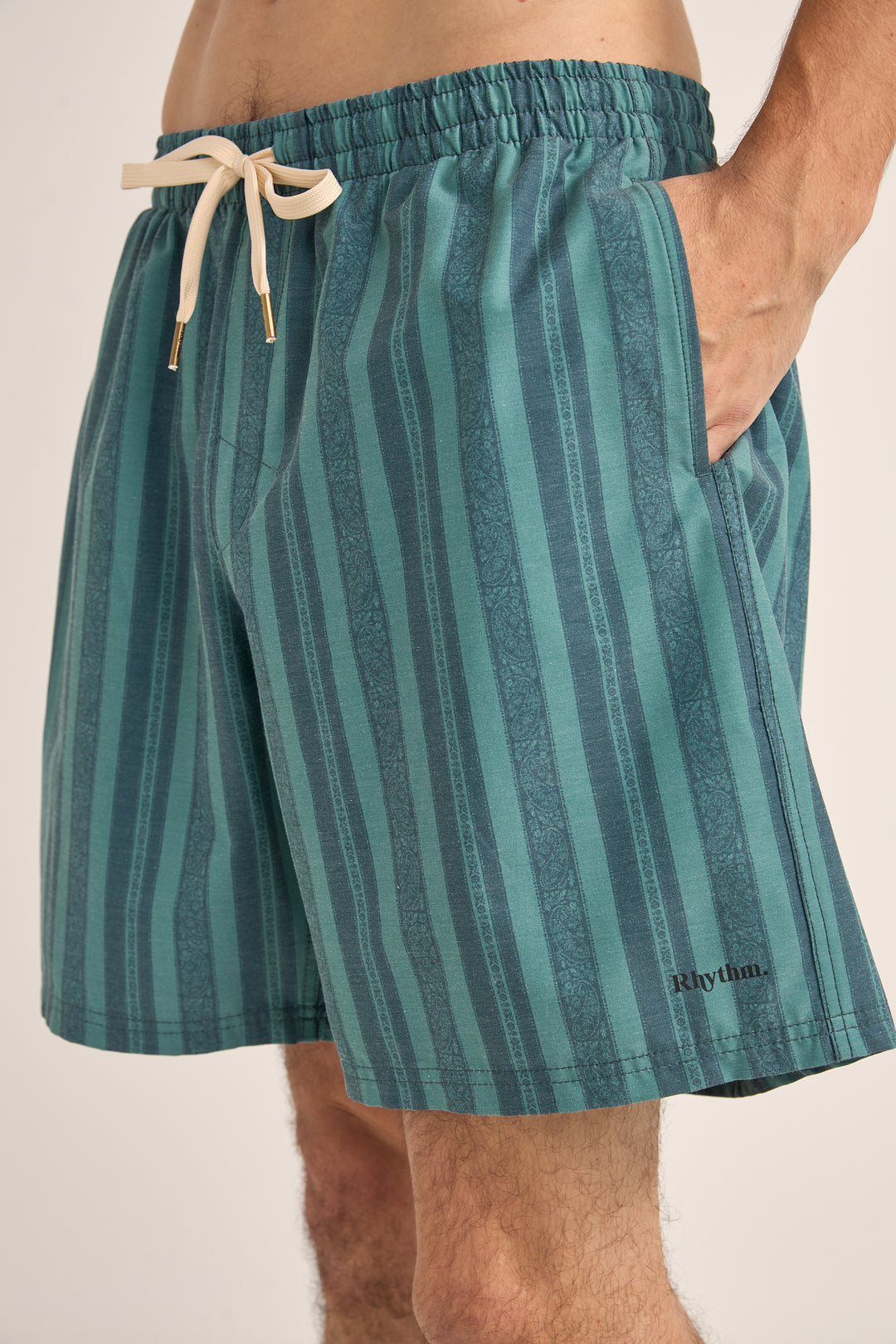 Rhythm Paisley Stripe Beach Short Jam