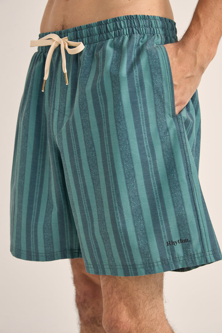 Rhythm Paisley Stripe Beach Short Jam