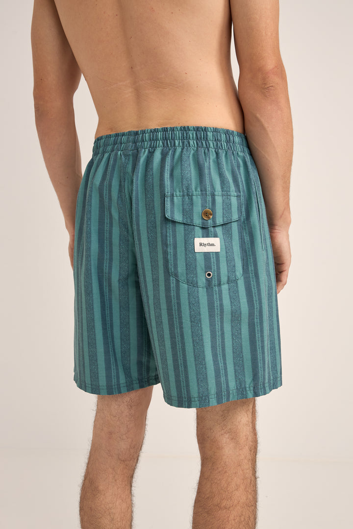 Rhythm Paisley Stripe Beach Short Jam