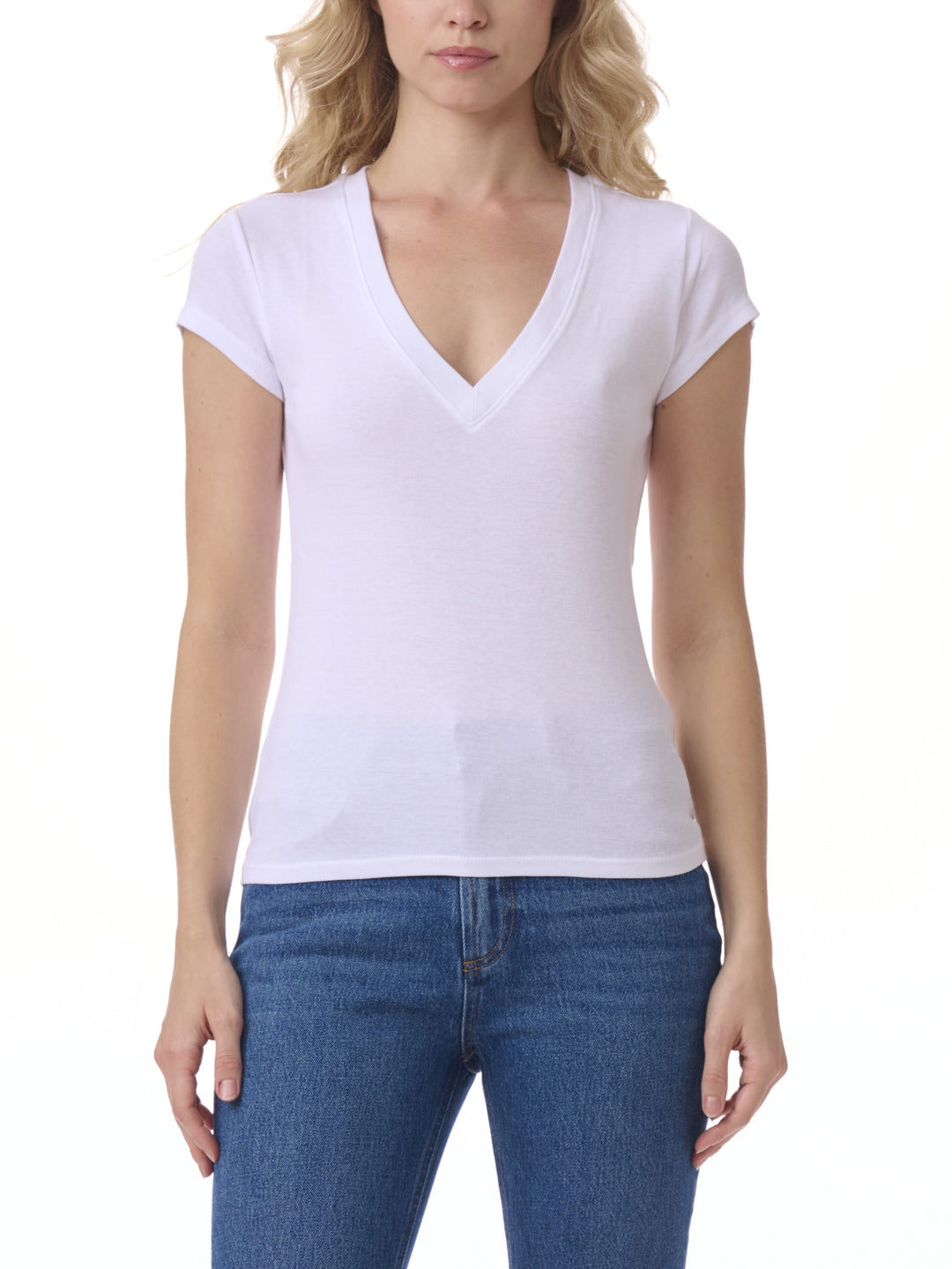 Splendid Faye V-Neck Tee