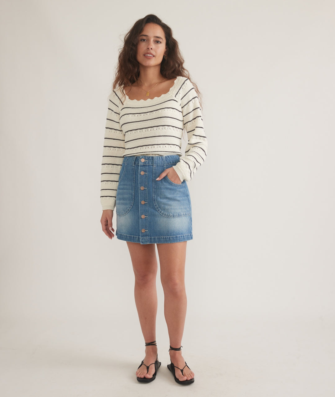 Marine Layer Emilia Mini Skirt