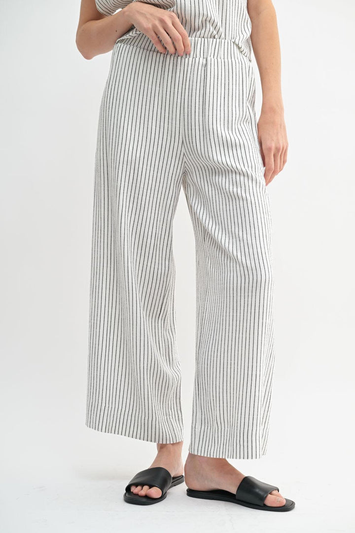 Fun2Fun Stripe Straight Leg Pant
