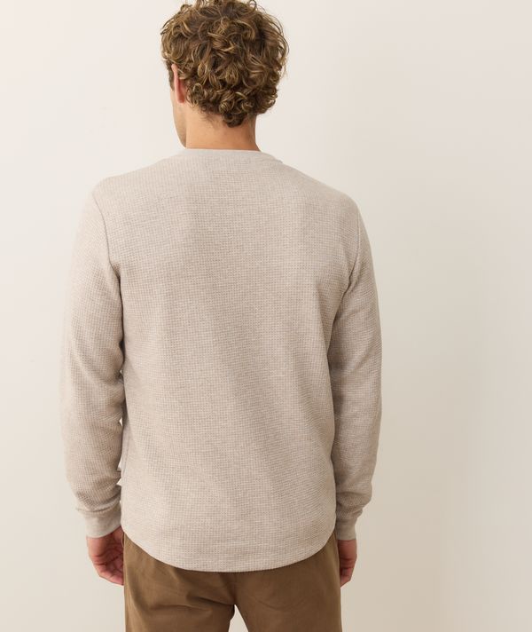 Marine Layer Waffle Henley