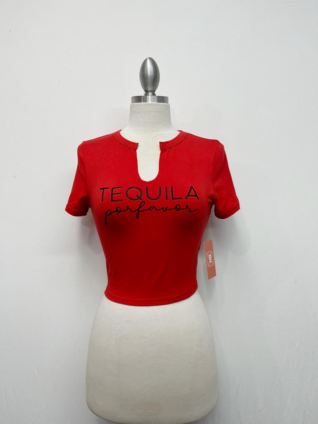 G Mini Tequila Por Favor V-Neck Tee