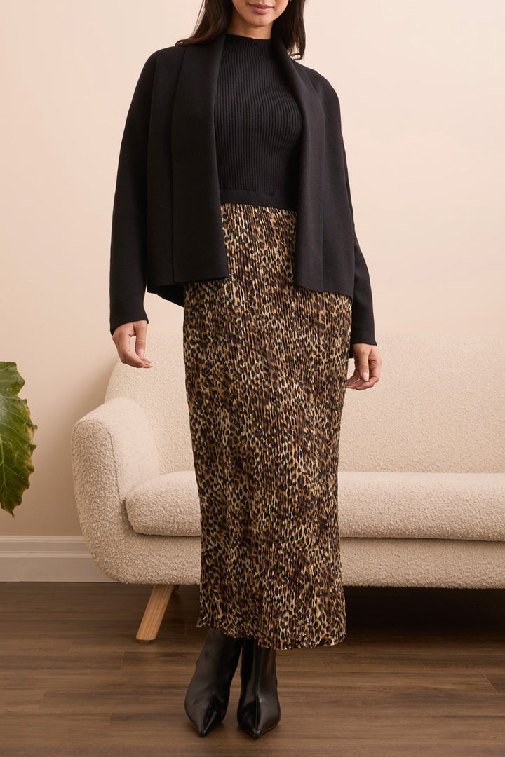 Tribal Long Sleeve Short Coatigan