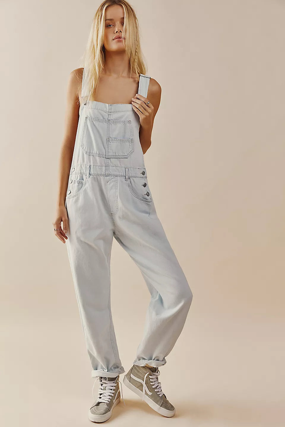 Free People - Salopette en jean Ziggy