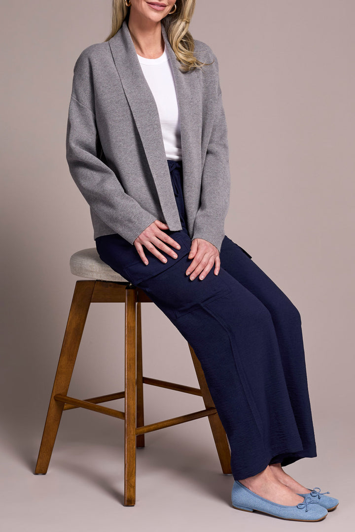 Tribal Long Sleeve Short Coatigan