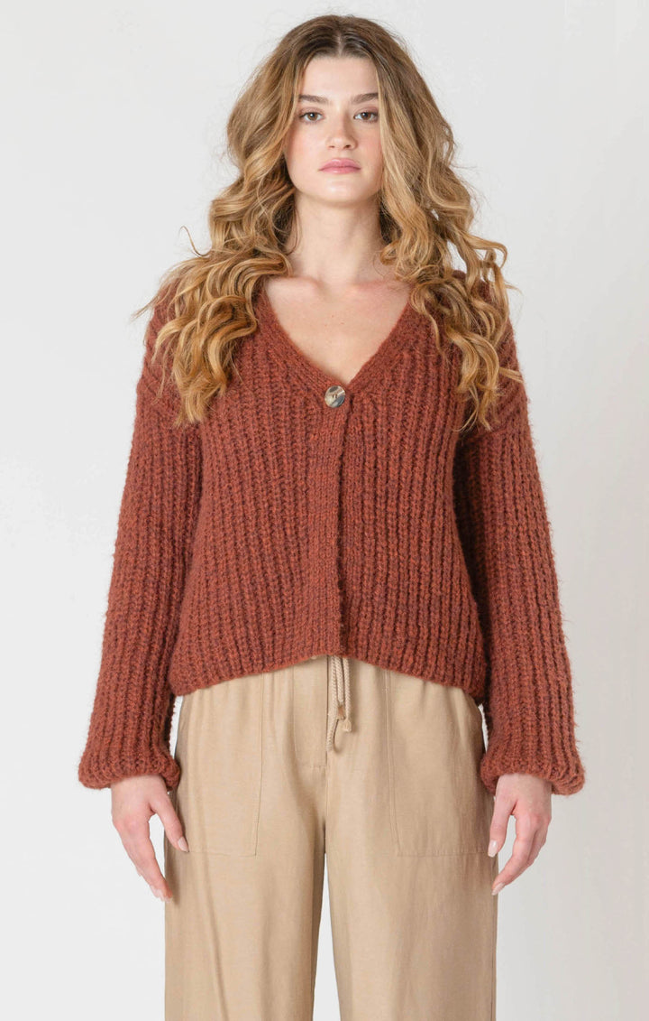 Room 34 Single Button Cardigan