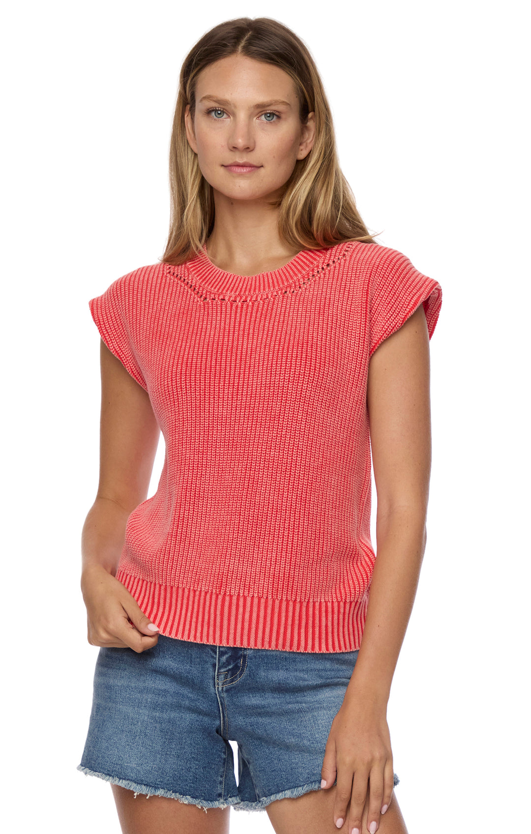 Flag & Anthem Elwood Drop Needle Stitch Crew