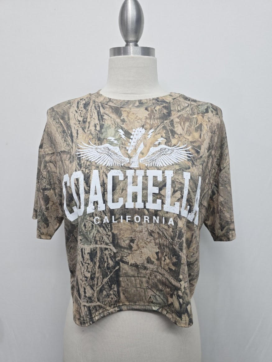 G Mini Coachella Print Tee