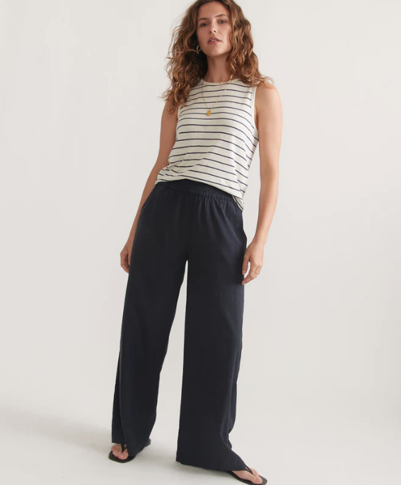 Marine Layer Allison Hemp Trouser