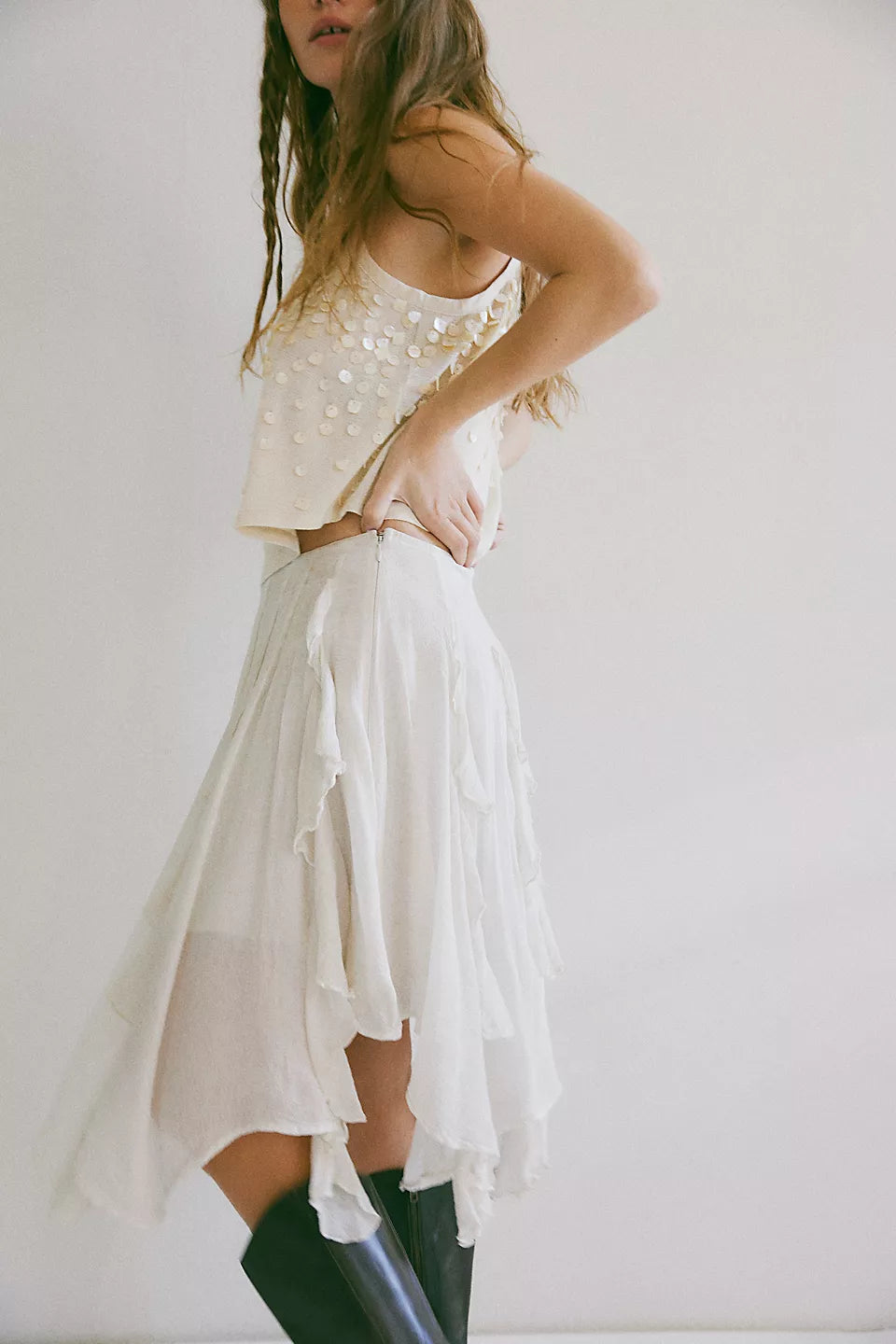Free People Susanna Midi Skirt