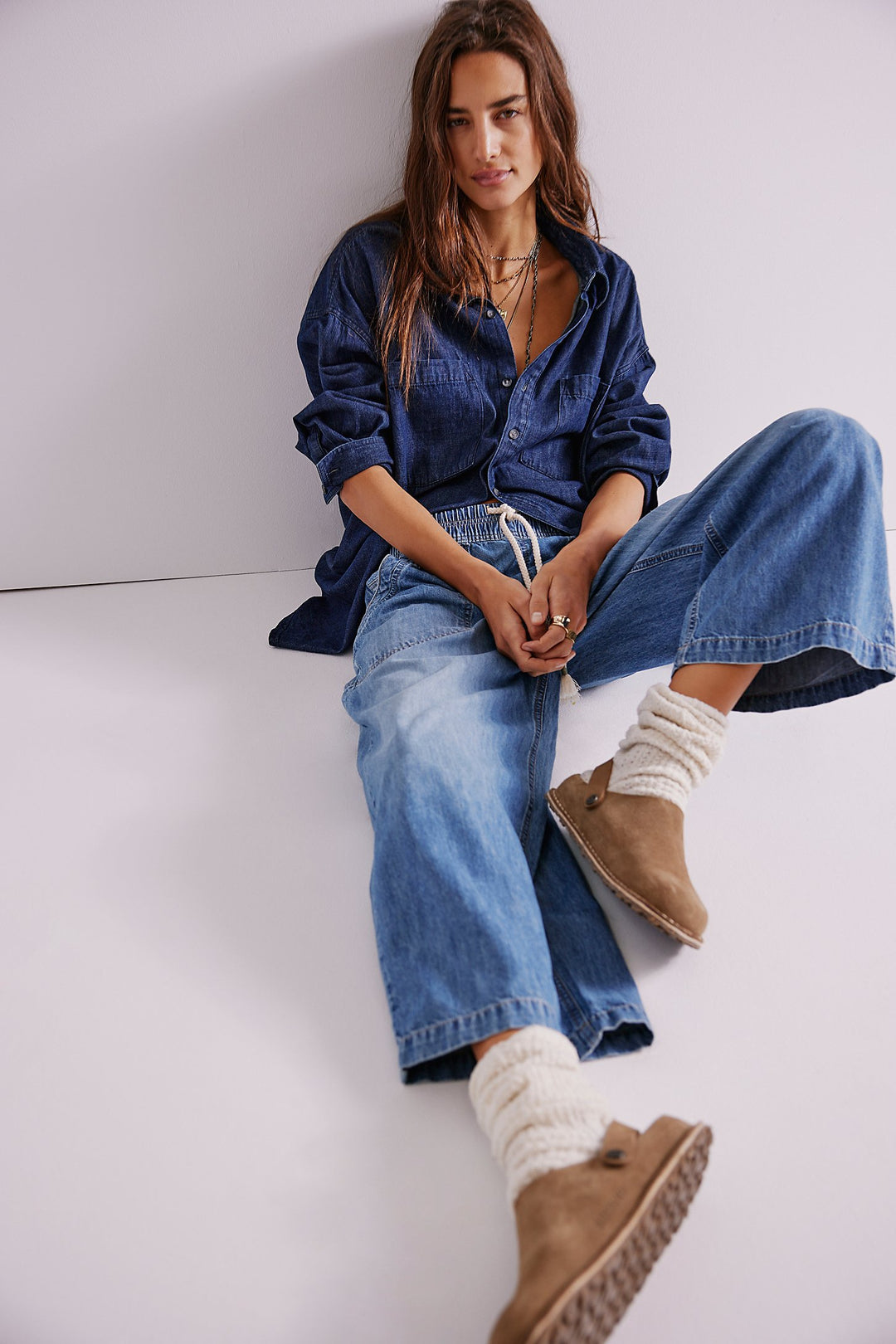 Free People Easy Peasy Pull On Pant