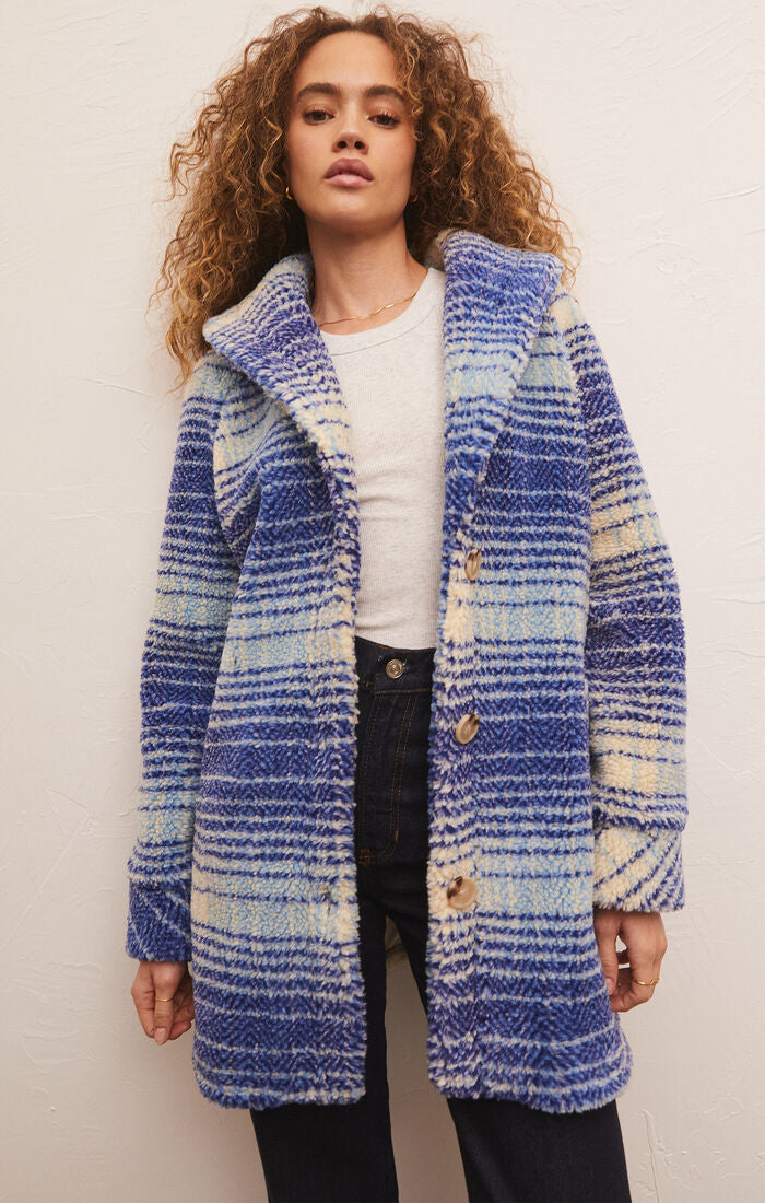 Manteau à carreaux sherpa Hastings de Z Supply
