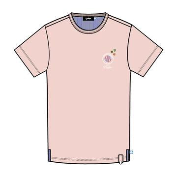 Cookies Corsica Cotton Jersey SS Knit w/ Seersucker Accents & Direct Emb and patches