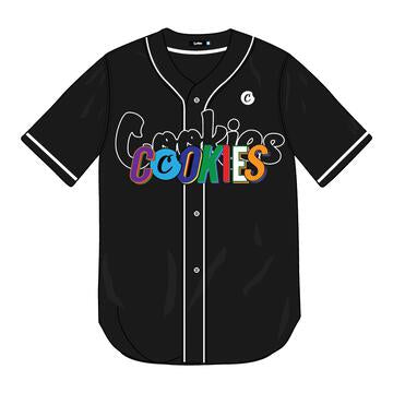Cookies On The Block Knit Athletic Jersey with / Emb/ Applique Artwork
