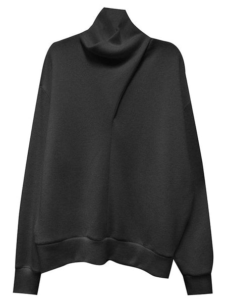 Fifteen Twenty Rollkragenpullover in Wickeloptik