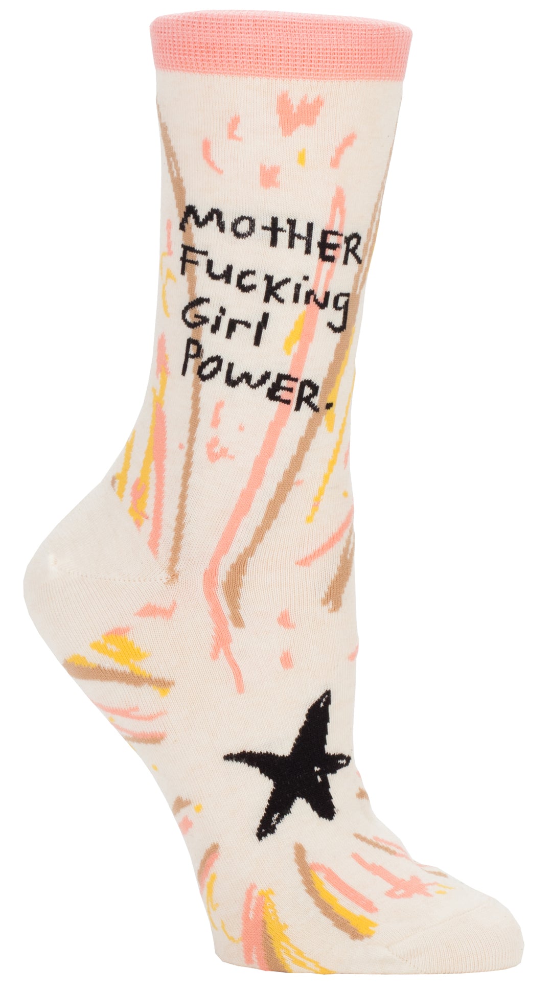 Blue Q Mother F-ing Girl Power Socks