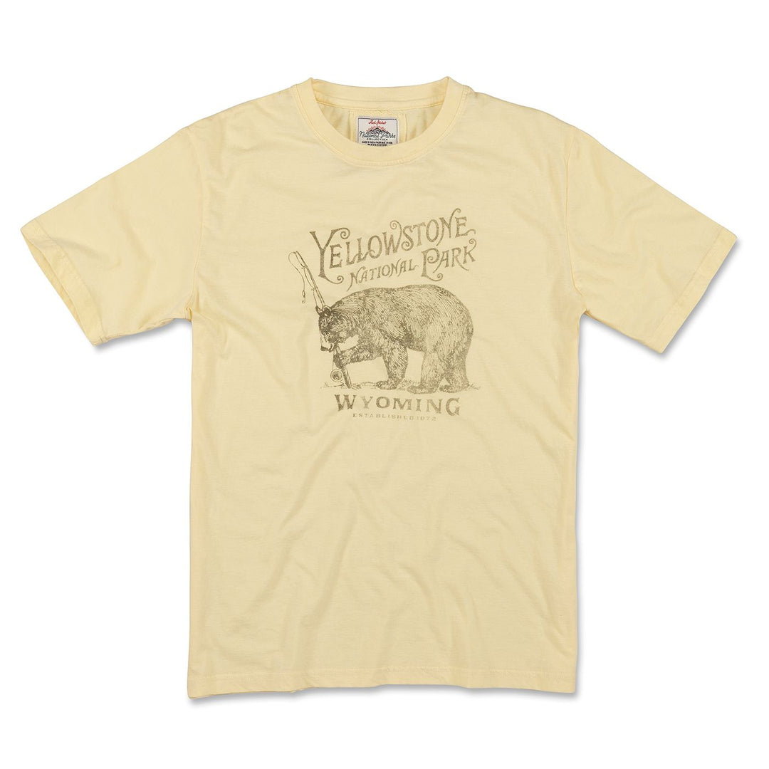American Needle Brass Tacks Vin Fade Yellowstone NP Tee
