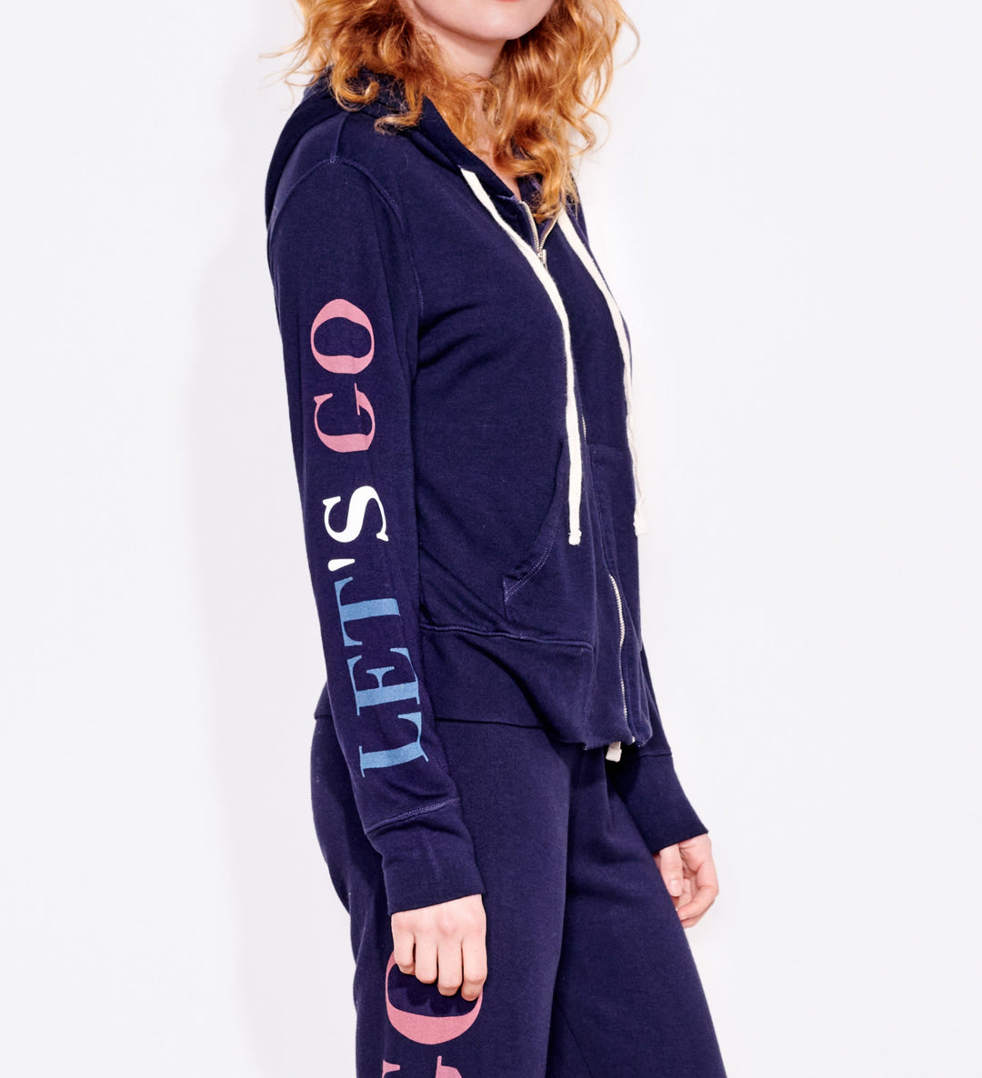 Sundry Let's Go Zip Hoodie