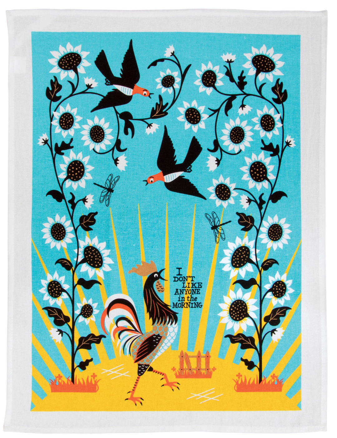 Blue Q Don’t Like Anyone Screen Printed Dish Towel