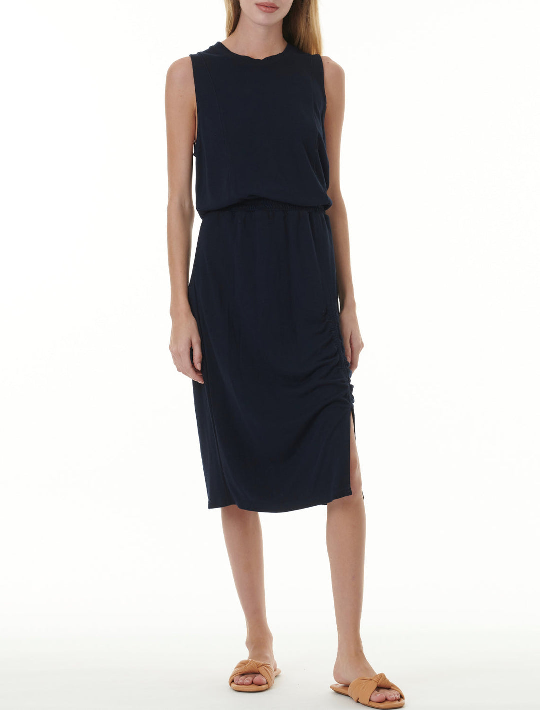Splendid Terra Linen Jersey Dress
