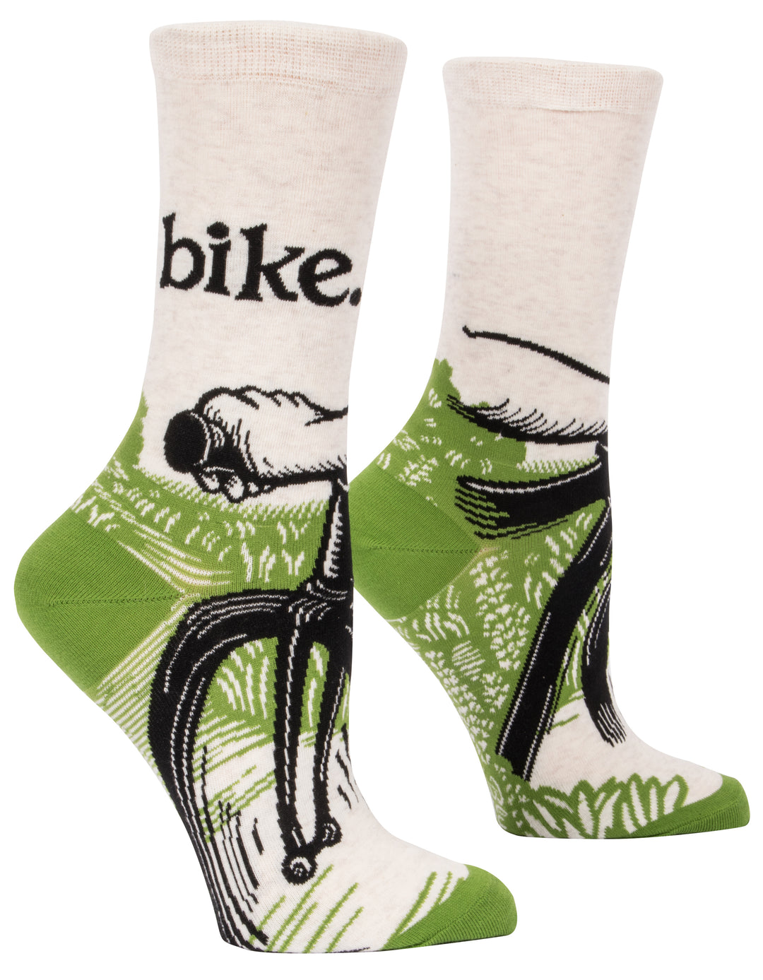 Blue Q Bike Path Women's Crew Sock