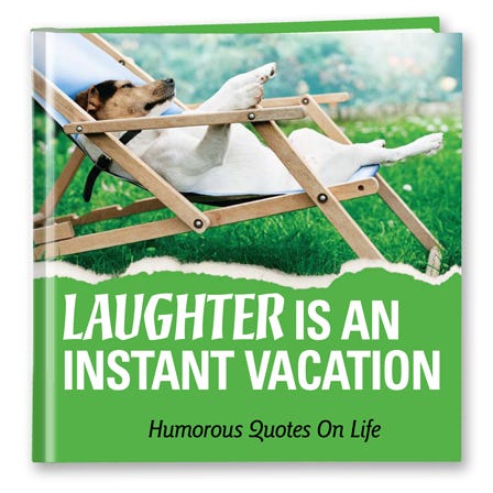 Sourcebooks Laughter Is an Instant Vacation
