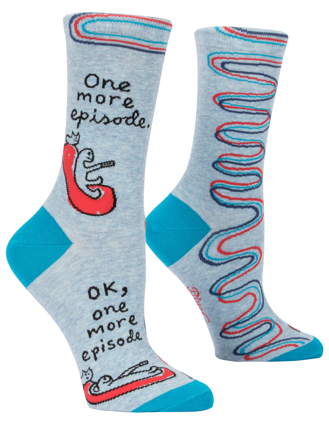 Blue Q One More Episode Women's Crew Sock