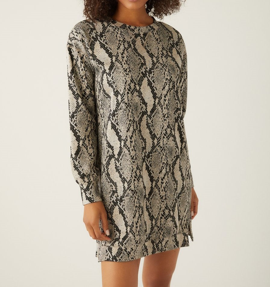 Fifteen Twenty Kleid mit Reißverschlussdetail