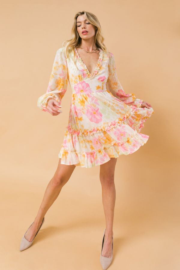 Oblivion long sleeve deals mini dress