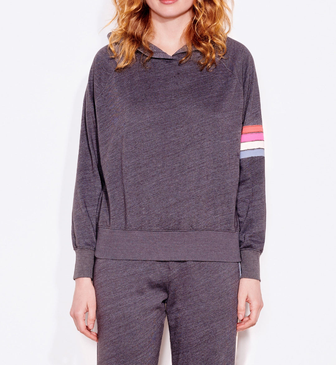 Sundry Multi Stripes Hoodie