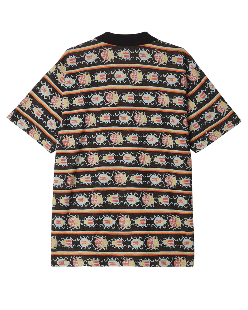 Obey Bugs Jacquard Polo Ss
