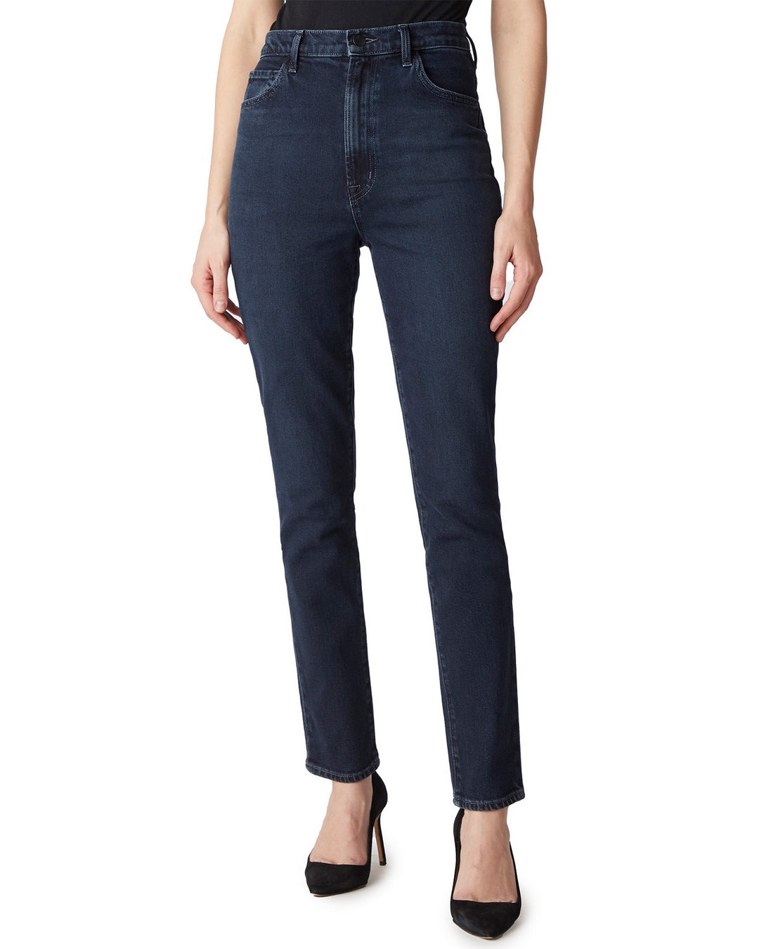 J Brand 1212 Runway coupe droite slim taille haute